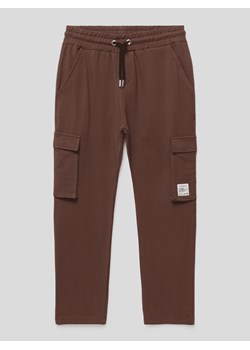Spodnie sportowe z kieszeniami cargo model ‘NORMAL TB’ ze sklepu Peek&Cloppenburg  w kategorii Spodnie dziewczęce - zdjęcie 167779096