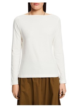 ESPRIT Koszulka w kolorze kremowym ze sklepu Limango Polska w kategorii Bluzki damskie - zdjęcie 167779887