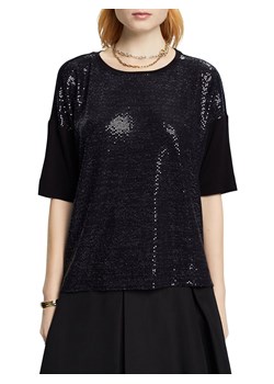 ESPRIT Koszulka w kolorze czarnym ze sklepu Limango Polska w kategorii Bluzki damskie - zdjęcie 167779927