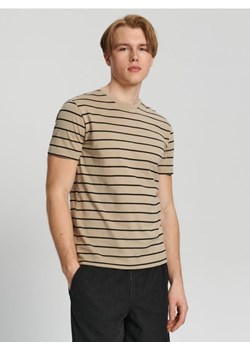 Sinsay - Koszulka - beżowy ze sklepu Sinsay w kategorii T-shirty męskie - zdjęcie 167782087