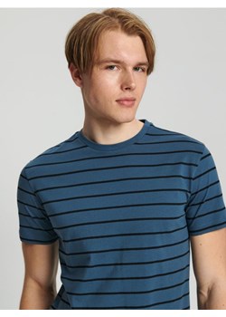 Sinsay - Koszulka - niebieski ze sklepu Sinsay w kategorii T-shirty męskie - zdjęcie 167782088
