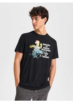 Sinsay - Koszulka The Simpsons - czarny ze sklepu Sinsay w kategorii T-shirty męskie - zdjęcie 167782129