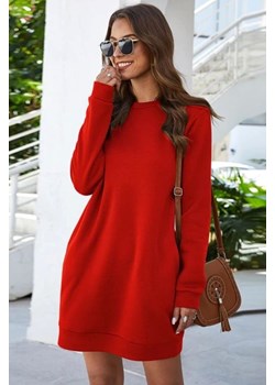Sukienka KAIDERA RED ze sklepu Ivet Shop w kategorii Sukienki - zdjęcie 167782349