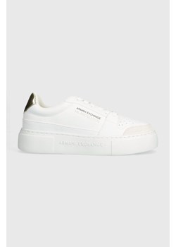 Armani Exchange sneakersy kolor biały XDX157 XV838 K702 ze sklepu ANSWEAR.com w kategorii Buty sportowe damskie - zdjęcie 167784597
