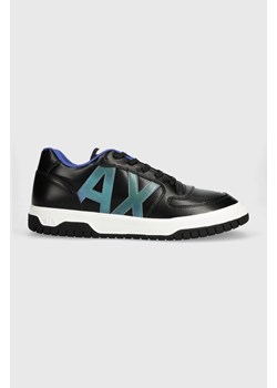 Armani Exchange sneakersy kolor czarny XUX179 XV765 T698 ze sklepu ANSWEAR.com w kategorii Buty sportowe męskie - zdjęcie 167784647