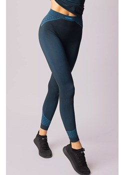 Legginsy damskie niebiesko-czarne Breeze, Kolor niebiesko-czarny, Rozmiar L, Spaio ze sklepu Intymna w kategorii Spodnie damskie - zdjęcie 167784798