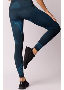 Legginsy damskie niebiesko-czarne Breeze, Kolor niebiesko-czarny, Rozmiar L, Spaio ze sklepu Intymna w kategorii Spodnie damskie - zdjęcie 167784799