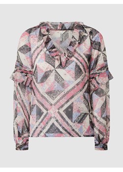 Bluzka z krepy model ‘Panya’ ze sklepu Peek&Cloppenburg  w kategorii Bluzki damskie - zdjęcie 167785016