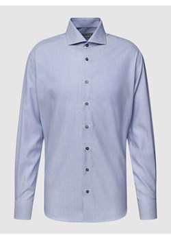 Koszula biznesowa o kroju modern fit z kołnierzykiem typu cutaway ze sklepu Peek&Cloppenburg  w kategorii Koszule męskie - zdjęcie 167785138