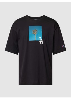 T-shirt z nadrukiem ze sloganem ze sklepu Peek&Cloppenburg  w kategorii T-shirty męskie - zdjęcie 167789039