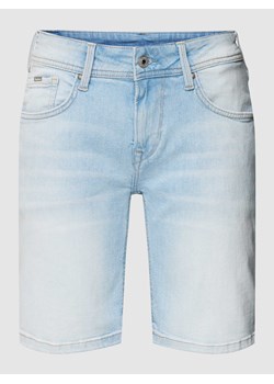 Szorty jeansowe z 5 kieszeniami model ‘POPPY’ ze sklepu Peek&Cloppenburg  w kategorii Szorty - zdjęcie 167789136