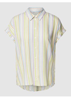 Bluzka z wiskozy ze wzorem w paski ze sklepu Peek&Cloppenburg  w kategorii Koszule damskie - zdjęcie 167789349