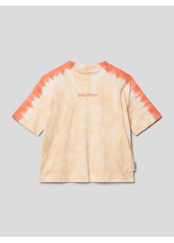 T-shirt z efektem batiku ze sklepu Peek&Cloppenburg  w kategorii Bluzki dziewczęce - zdjęcie 167789689