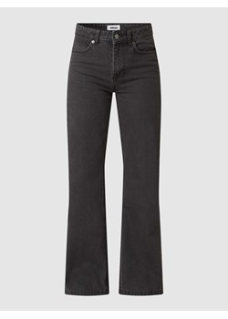 Jeansy z wysokim stanem o kroju straight fit z bawełny ekologicznej model ‘Miaja’ ze sklepu Peek&Cloppenburg  w kategorii Jeansy damskie - zdjęcie 167789805