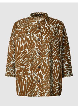 Bluzka we wzory na całej powierzchni ze sklepu Peek&Cloppenburg  w kategorii Koszule damskie - zdjęcie 167789845