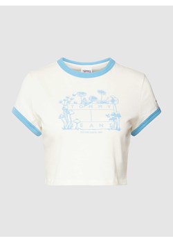 T-shirt krótki z nadrukowanym motywem model ‘HOMEGROWN’ ze sklepu Peek&Cloppenburg  w kategorii Bluzki damskie - zdjęcie 167789856