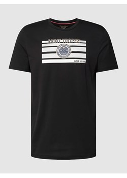 T-shirt z nadrukiem z logo ze sklepu Peek&Cloppenburg  w kategorii T-shirty męskie - zdjęcie 167789909