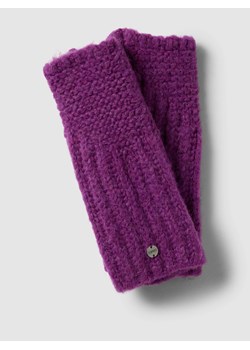 Rękawiczki bez palców z aplikacją z logo ze sklepu Peek&Cloppenburg  w kategorii Rękawiczki damskie - zdjęcie 167790399