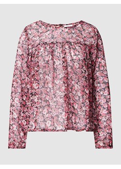 Bluzka z kwiatowym wzorem model ‘Salva’ ze sklepu Peek&Cloppenburg  w kategorii Bluzki damskie - zdjęcie 167790838