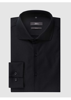 Koszula biznesowa o kroju slim fit z diagonalu ze sklepu Peek&Cloppenburg  w kategorii Koszule męskie - zdjęcie 167791277