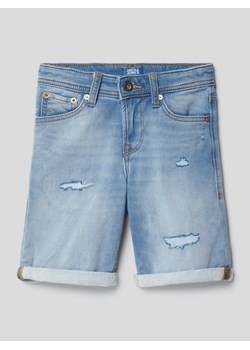 Szorty jeansowe o kroju regular fit z 5 kieszeniami model ‘RICK’ ze sklepu Peek&Cloppenburg  w kategorii Spodenki chłopięce - zdjęcie 167791487