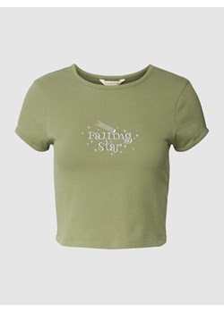 T-shirt z nadrukowanym motywem ze sklepu Peek&Cloppenburg  w kategorii Bluzki damskie - zdjęcie 167791488