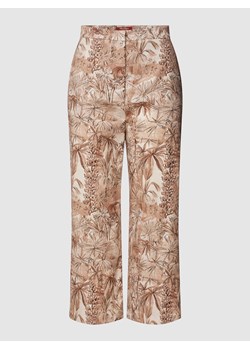 Spodnie ze wzorem na całej powierzchni model ‘CALERNO’ ze sklepu Peek&Cloppenburg  w kategorii Spodnie damskie - zdjęcie 167791638