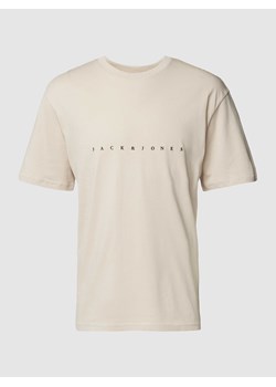 T-shirt z nadrukiem z logo model ‘STAR’ ze sklepu Peek&Cloppenburg  w kategorii T-shirty męskie - zdjęcie 167791739