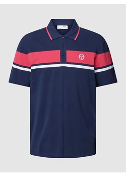 Koszulka polo z paskami w kontrastowym kolorze model ‘DAMARINDO’ ze sklepu Peek&Cloppenburg  w kategorii T-shirty męskie - zdjęcie 167791759