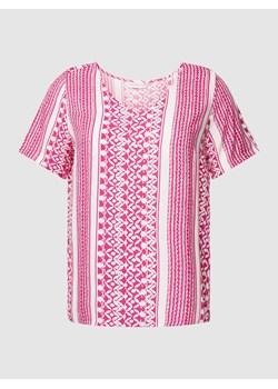 Bluzka PLUS SIZE z wiskozy ze wzorem na całej powierzchni model ‘MARRAKESH’ ze sklepu Peek&Cloppenburg  w kategorii Bluzki damskie - zdjęcie 167792667