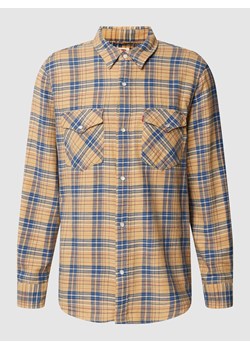 Koszula casualowa o kroju relaxed fit ze wzorem w kratę glencheck model ‘WESTERN’ ze sklepu Peek&Cloppenburg  w kategorii Koszule męskie - zdjęcie 167792698