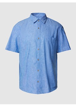 Koszula casualowa z bawełny z kieszenią na piersi ze sklepu Peek&Cloppenburg  w kategorii Koszule męskie - zdjęcie 167792767