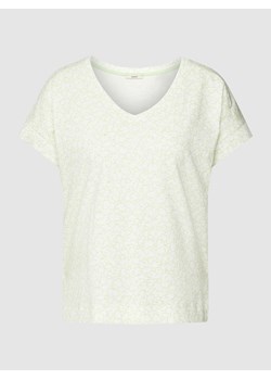 T-shirt we wzory na całej powierzchni ze sklepu Peek&Cloppenburg  w kategorii Bluzki damskie - zdjęcie 167792967