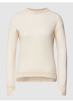 Sweter z dzianiny z fakturowanym wzorem model ‘FATA’ ze sklepu Peek&Cloppenburg  w kategorii Swetry damskie - zdjęcie 167793705
