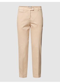 Spodnie do garnituru z małą,lamowaną kieszenią model ‘VICKY’ ze sklepu Peek&Cloppenburg  w kategorii Spodnie damskie - zdjęcie 167793739