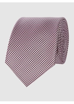 Krawat z czystego jedwabiu (7 cm) ze sklepu Peek&Cloppenburg  w kategorii Krawaty - zdjęcie 167793748