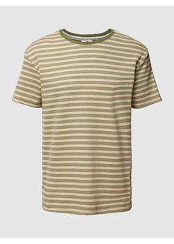 T-shirt ze wzorem w paski model ‘KIKKI’ ze sklepu Peek&Cloppenburg  w kategorii T-shirty męskie - zdjęcie 167793966