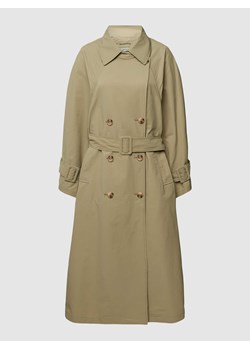 Płaszcz z paskiem z materiału model ‘Neila’ ze sklepu Peek&Cloppenburg  w kategorii Płaszcze damskie - zdjęcie 167794188