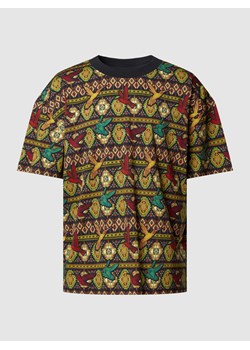 T-shirt we wzory na całej powierzchni ze sklepu Peek&Cloppenburg  w kategorii T-shirty męskie - zdjęcie 167794539