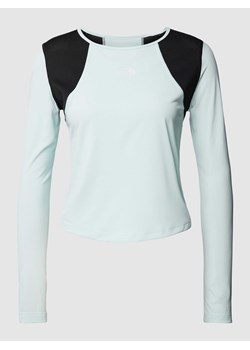 Bluzka z długim rękawem o dwukolorowym designie ze sklepu Peek&Cloppenburg  w kategorii Bluzki damskie - zdjęcie 167794566