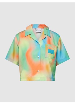 Bluzka koszulowa krótka z efektem batiku — P&C x Karl Kani ze sklepu Peek&Cloppenburg  w kategorii Koszule damskie - zdjęcie 167794606