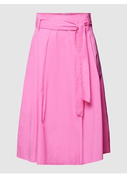 Spódnica midi z wiązanym paskiem ze sklepu Peek&Cloppenburg  w kategorii Spódnice - zdjęcie 167794965