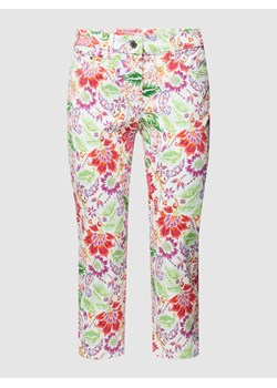 Spodnie ze wzorem na całej powierzchni model ‘CARLA’ ze sklepu Peek&Cloppenburg  w kategorii Spodnie damskie - zdjęcie 167795306