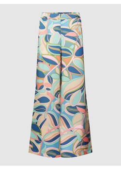 Spodnie materiałowe ze wzorem na całej powierzchni model ‘ROSANNE’ ze sklepu Peek&Cloppenburg  w kategorii Spodnie damskie - zdjęcie 167795469