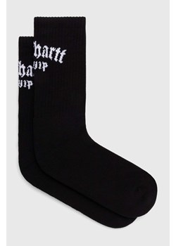 Carhartt WIP skarpetki Onyx Socks męskie kolor czarny I032862.0D2XX ze sklepu PRM w kategorii Skarpetki męskie - zdjęcie 167798519
