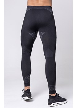 Legginsy męskie czarno-szare Breeze, Kolor czarno-szary, Rozmiar L, Spaio ze sklepu Primodo w kategorii Spodnie męskie - zdjęcie 167799637