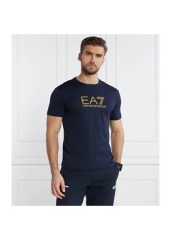 EA7 T-shirt | Regular Fit ze sklepu Gomez Fashion Store w kategorii T-shirty męskie - zdjęcie 167799785