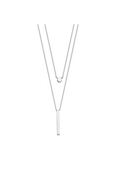 Naszyjnik srebrny kaskadowy - Simple ze sklepu YES.pl w kategorii Naszyjniki - zdjęcie 167803626