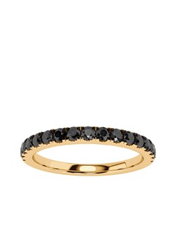 Pierścionek złoty z czarnymi diamentami - Midnight ze sklepu YES.pl w kategorii Pierścionki - zdjęcie 167804445