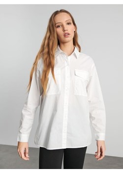 Sinsay - Koszula z kieszeniami - biały ze sklepu Sinsay w kategorii Koszule damskie - zdjęcie 167807115